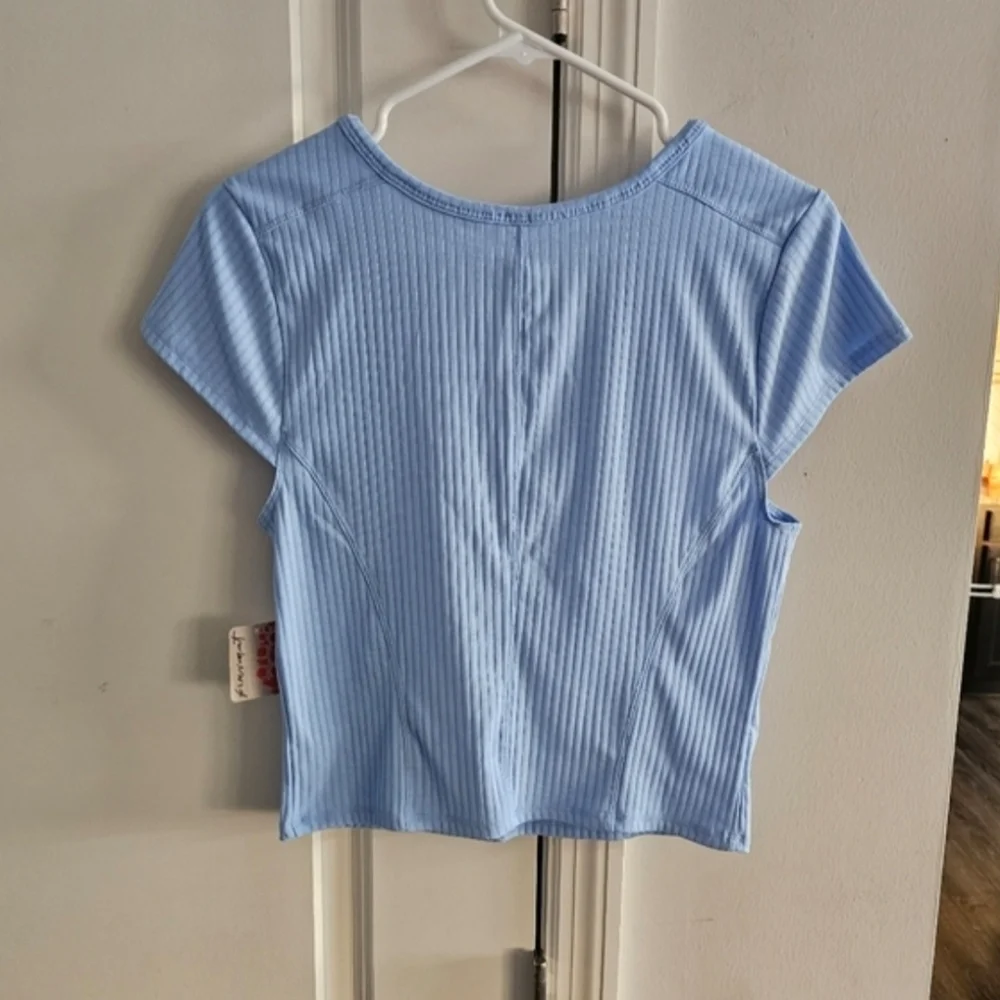 Free People Tempo Ribbed Baby Tee.